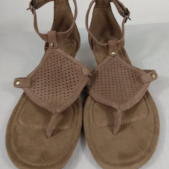 Koolaburra by UGG Briona Wedge Sandal, Earth Tone Amphora Size: 9.5M - Picture 1 of 5